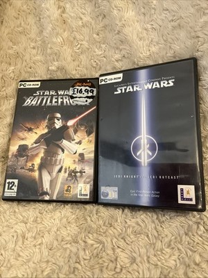 Star Wars: Battlefront & Jedi Knight 2 Outcast PC CD-ROM] 3-Disc