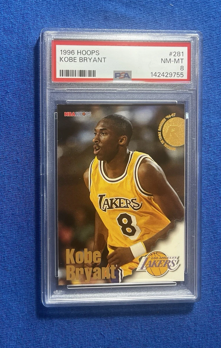 Kobe Bryant Basketball Grade 8 Rookie Sports Trading Cards