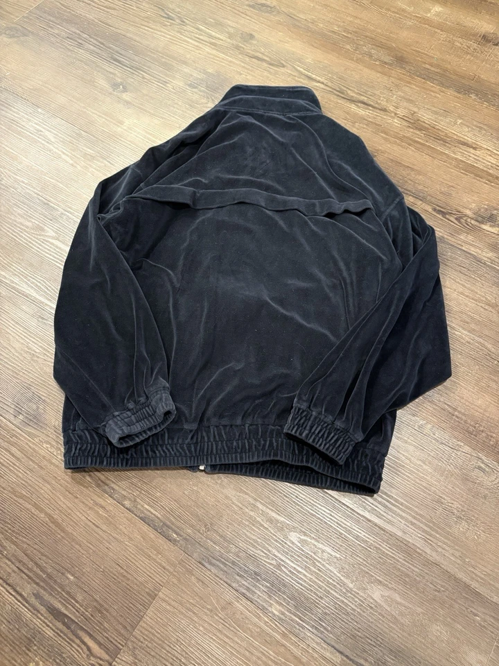 Suéter vintage South Pole Y2K super macio com zíper tamanho GG masculino azul marinho - Imagem 4 de 4