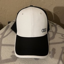 Audi Black White Baseball Cap Promo Car Logo Adjustable Hat