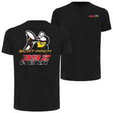 392 Hemi Scat Pack T-shirt Muscle Car Graphic Tee Racing Shirt Men