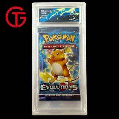 Booster Pokémon Gradé CA 10 - XY Évolutions - RAICHU - Scellé Fr - Photo 1/3
