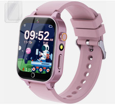 Kids Smart Watch Girls 5-12 HD Touch 39 Games Camera Music Flashlight