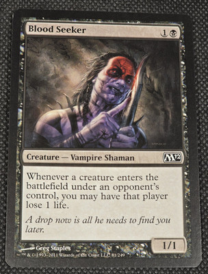 Zendikar Blood Seeker MTG Magic the Gathering LP -- L1