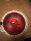 Vintage Wolverine Deluxe Washing Machine Toy Tin Wringer Red White Cranks Work