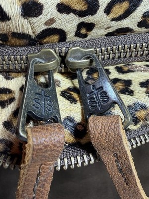 STS Great Plains Mini Backpack Leopard Print Genuine Leather  display picture 2