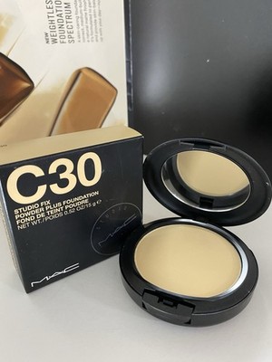 MAC Studio Fix Powder Plus Foundation, 0.52 OZ, Original / Old Formula ~ C30
