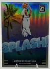 Victor Wembanyama 2024-25 Panini Prizm Optic Refractor Silver Splash Refractor