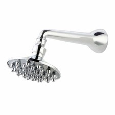 Shower Head Chrome Plated Brass 4" Raised Jet Shower  Renovator's Supply