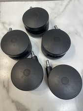Set of 5 Big Chair Casters 4" Heavy Duty Can Be Used On Aeron Chair S Brand