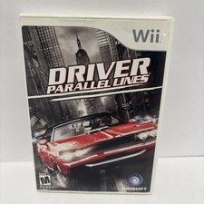 Driver Parallel Lines Nintendo Wii Complete w Manual
