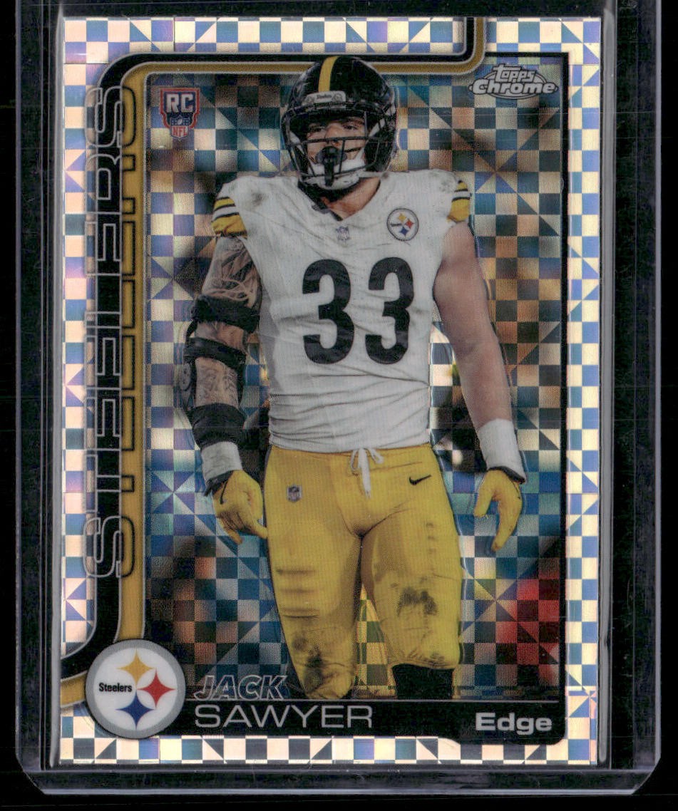 Jack Sawyer Rookie 2025 Topps Chrome #357 X-Fractor