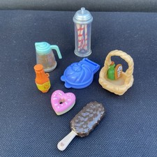 Vintage Doll Food Accessories Lot Mixed Miniature Items