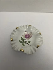1 Vintage Mitterteich Bavaria Meissen Floral Germany 6129 Candy Plate