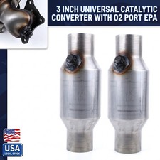 Durable Performance Spun Catalytic Converter Stainless Steel With O2 Hole 3hole Durable Performance Spun Catalytic Converter Stainless Steel With O2 Hole 3hole