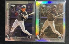 2025 Topps Chrome Mike Tauchman #117 Sepia Refractor Base #117 White Sox