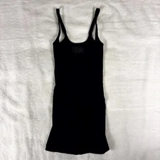 Control It By Maidenform Body Shaper Tank Top Womens Small Black Nylon Stretch
