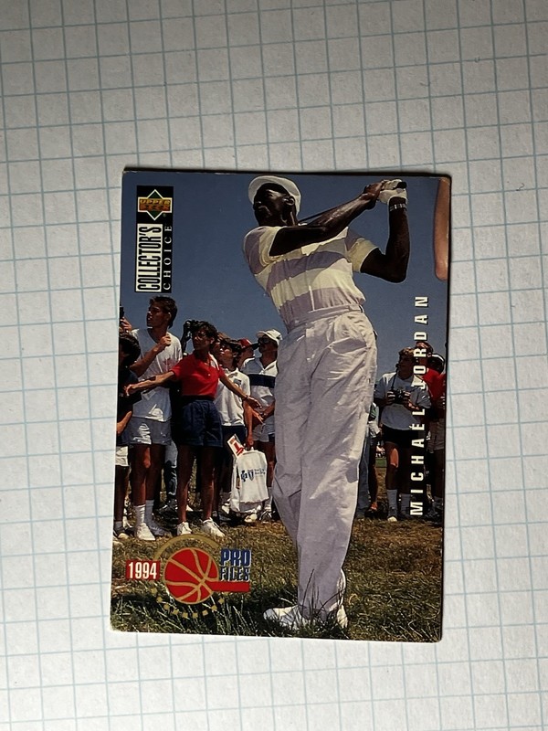 Michael Jordan Golf 1994 & 23 Nights Upper Deck Cards Average Condition Not Mint