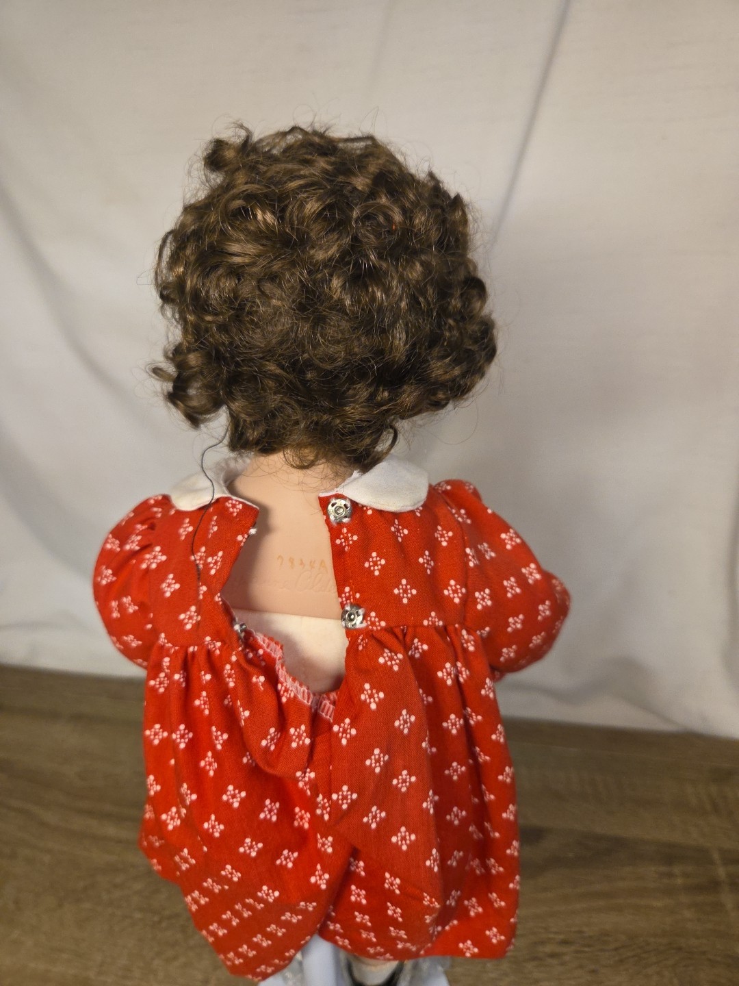 Maryanne Oldenburg 16" Doll "Janey" with Hat Shoes and Stand