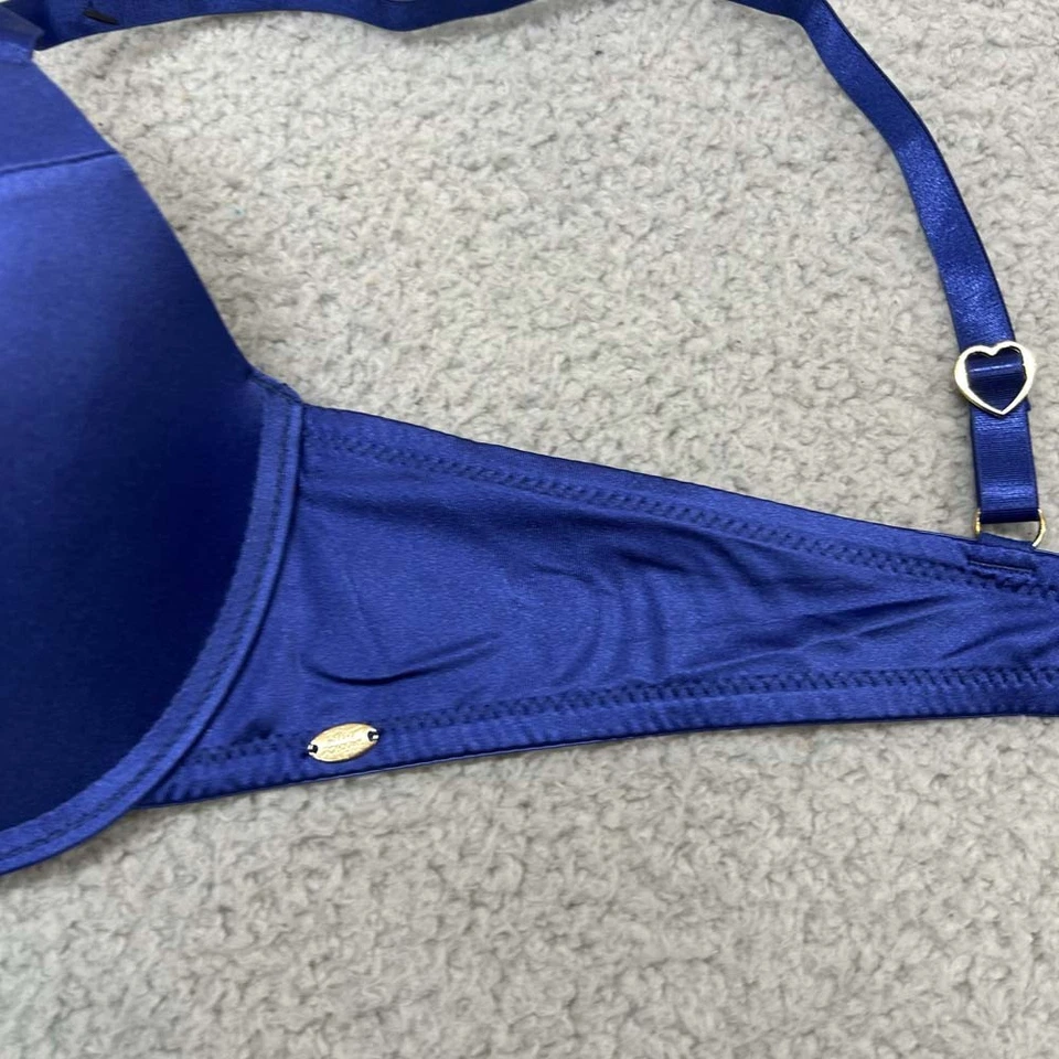 Sujetador push up Betsey Johnson 38C azul nuevo con etiquetas Foto 2 de 4
