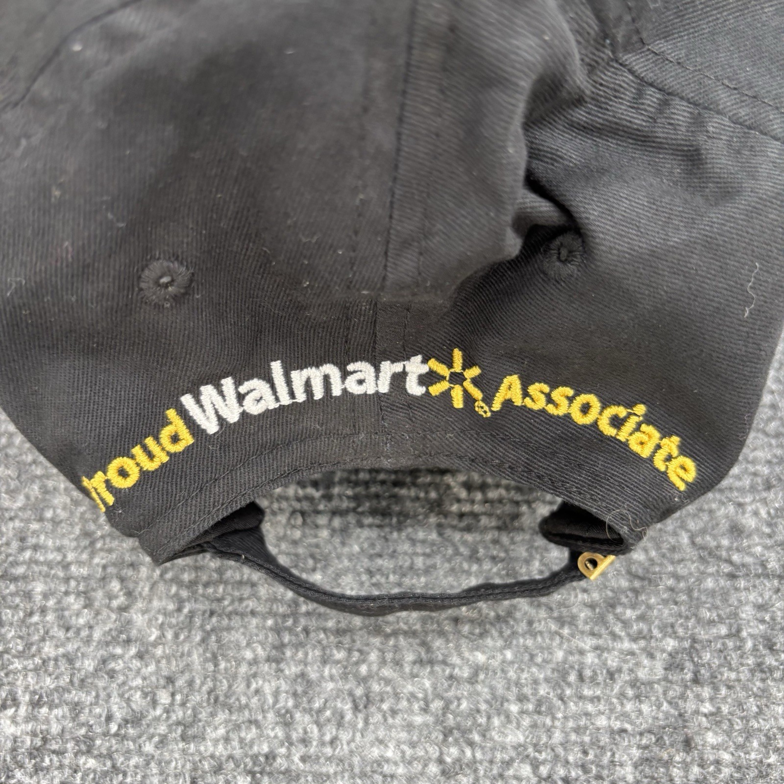 Walmart Associate Black Baseball Hat - image 3