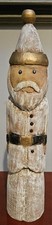 Santa Wooden Rustic - Heavy