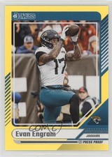 2024 Panini Donruss Yellow Press Proof Evan Engram #152 fm0