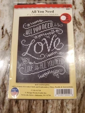 Design Works Crafts Counted Cross Stitch Kit "All You Need" 5061 5"×7"