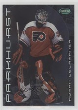 2001-02 ITG Parkhurst Silver 141/500 Roman Cechmanek #71 b8c