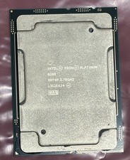 Lot of 8 INTEL XEON PLATINUM 8280 CPU 2.70 GHz 28 Core SRF9P