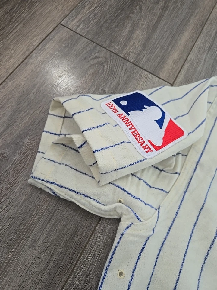 RARE! AUTHENTIC VINTAGE CUBS JERSEY FERGIE JENKINS 40 MEDIUM MITCHELL NESS - Image 3 of 4