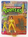 New Sealed Playmates TMNT April O Neil Blue Stripe 1988 10 Back Ninja Turtles