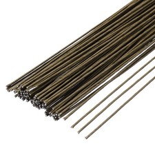 100pcs Brown Floral Wire Stems Bendable 1.2mm 16 Gauge Florist Wire for Flower