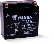 Yuasa Maintenance Free Yt14bbs 12v Battery For Yamaha Roadliner Xv1900 2006-14 Yuasa Maintenance Free Yt14bbs 12v Battery For Yamaha Roadliner Xv1900 2006-14