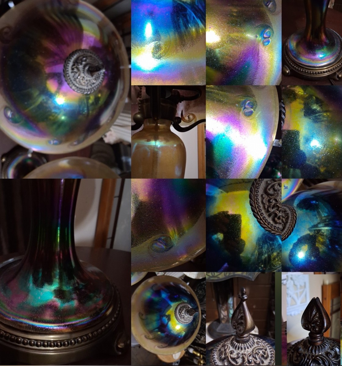 Quoizel Art Glass Lamps ,Todd Phillips ,Tiffany,Steuban Gold