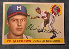 Ed Mathews #155 Prices | 1955 Topps | Baseball Cards