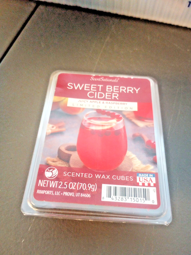 Duftwachs Melts Luminessence 2,5ozNtWt Sweet Berry Cider Limited Edition  - Bild 1 von 2