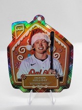 2024 Topps Holiday Mega Jackson Holliday RC Die-Cut Rookie Ornament #MLBO-4