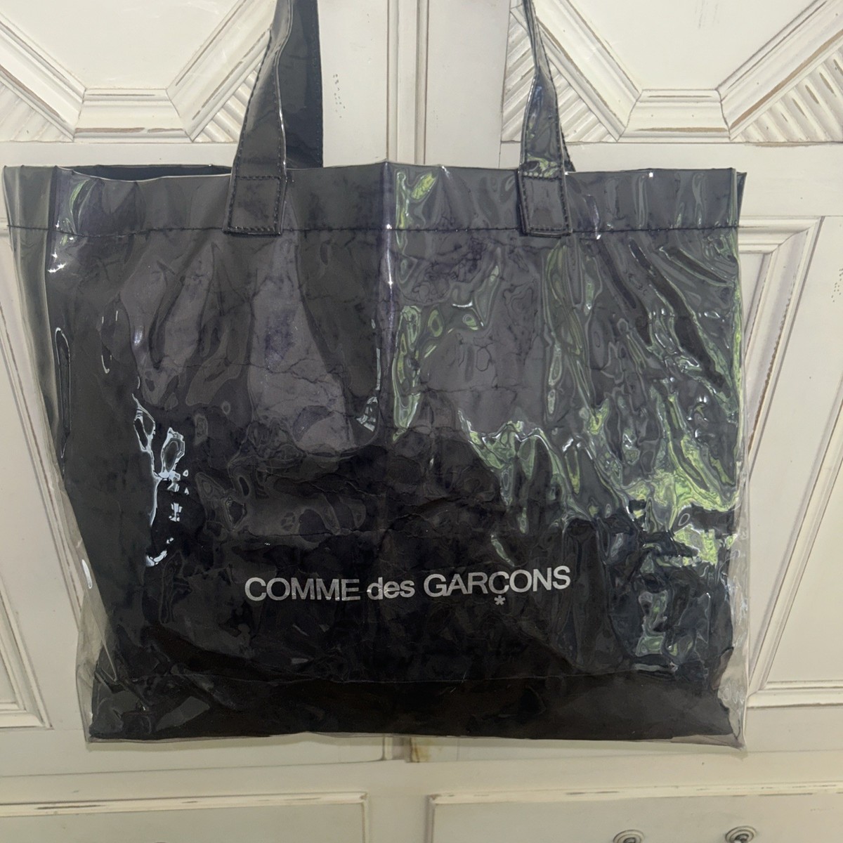 コムデギャルソン PVCトートバッグBLACK MARKET COMME des GARCONS / コムデギャルソン BLACK MARKET 19AW より