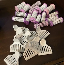 Vtg Jet Aire Hair Styling Hot Air System Curling Roller Spiral - Curlers Only