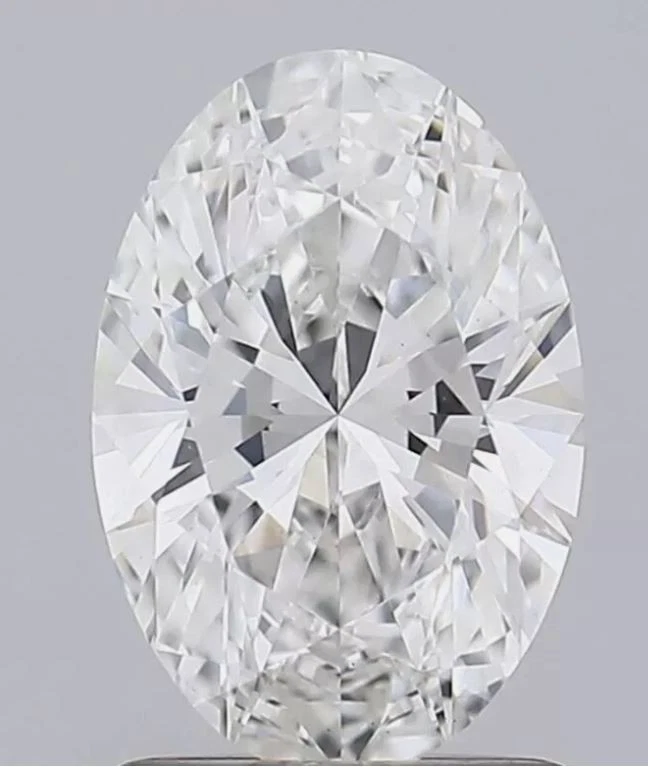 4 Pcs Lot Loose CVD Diamond 4 x 5 mm D Color IF Clarity Oval Cut Certified - Image 4 of 4