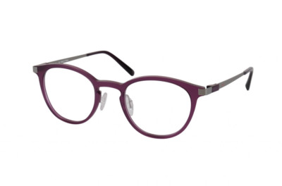 Brand New 2024 TreBoss Authentic Eyewear Eyeglasses Tre 3075 Purple Silver Frame