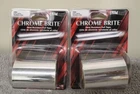 2 PK Trimbrite T1818 Chrome Brite 3 X 60" Metallic Heat-resistant Foil Tape. 03