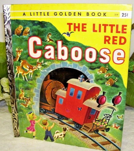 1953 3rd Edition A Little Golden Book The Little Red Caboose - Picture 1 of 3