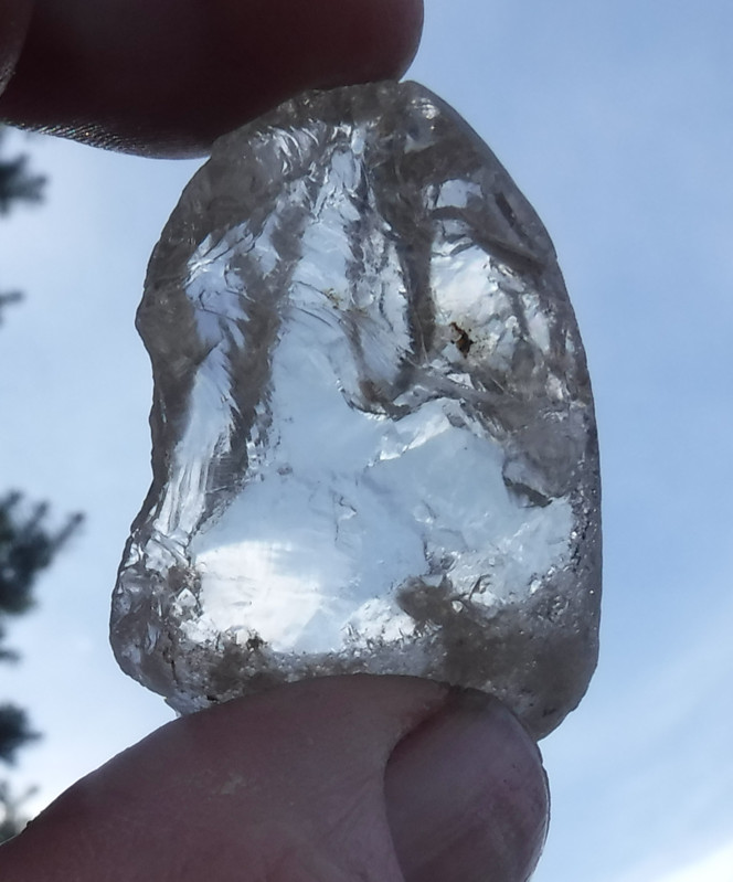 139.8 carat stream tumbled gem-quality Topaz from Africa