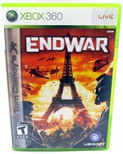 Complete Tom Clancy's EndWar Strategy Tactic Microsoft Xbox 360 2008 Very Good