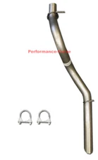 1997 - 2000 Jeep Wrangler TJ Exhaust Tail Pipe Kit - Mandrel Bent - Performance