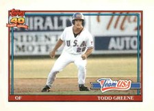1991 Topps Traded #50T Todd Greene