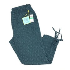 CeCe Blue Stylish Wide-Leg Pants  High Rise, Relaxed Fit