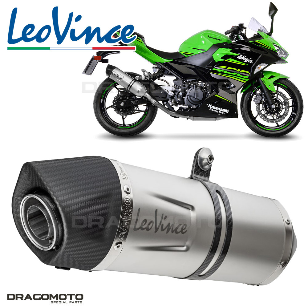 Silencieux Leovince LV One Evo pour sublimer vos balades en Kawasaki Z400